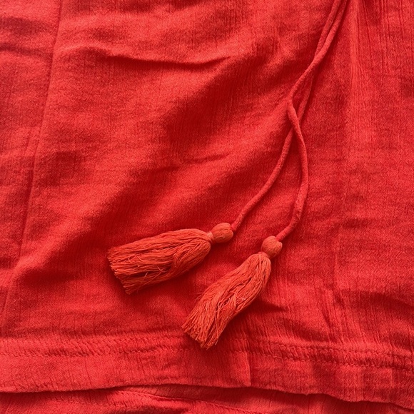 BP Peasant Top in Orange - Picture 4 of 4